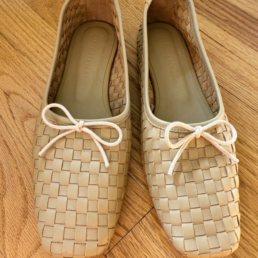 Freda Salvador Jada square toe ballet flat